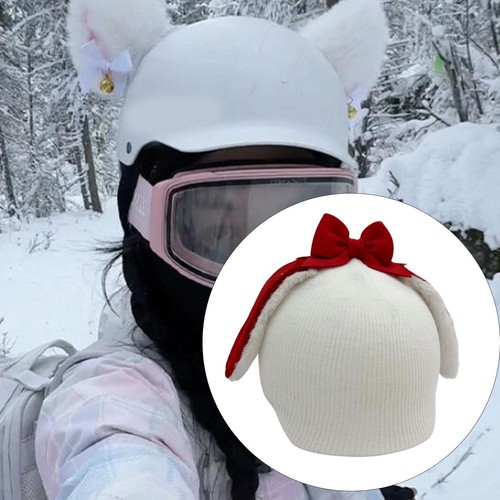 Hasenohren schneehelmüberzug - hasenohren,